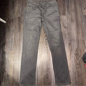 Levis 511 34X32 Gray Mens Jeans